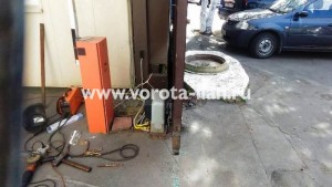 МО_город Домодедово_ремонт откатных ворот_2