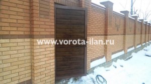 Москва_Потапово_калитка Alutech Алютех_1