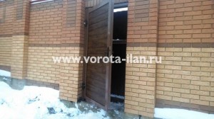 Москва_Потапово_калитка Alutech Алютех_2
