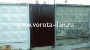 Москва_Южное Бутово_СНТ Гавриково1_калитка с контролем доступа_2