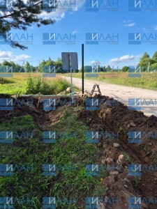 СНТ Шульгинское2_организация фундамента для въездной группы с воротами с использованием малой механизации_4