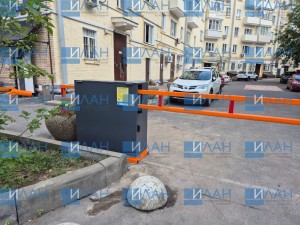 Москва_ул Люсиновская и ул Павла Андреева_шлагбаум откатной антивандальный_2