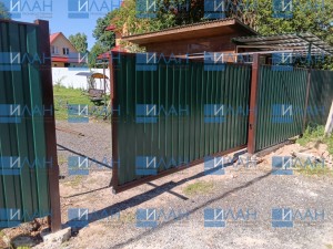 Москва_деревня Юрьево_ворота откатные_1